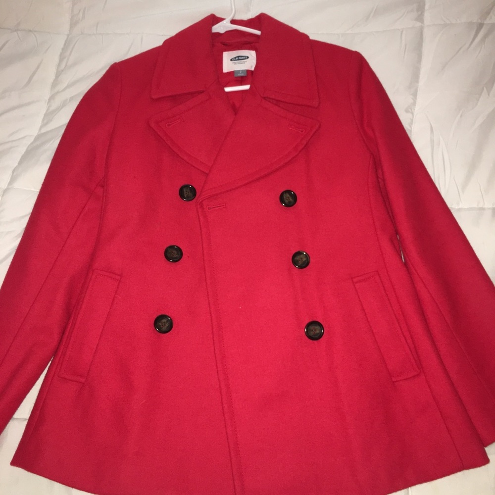 NWOT Old Navy peacoat - Picture 1 of 3
